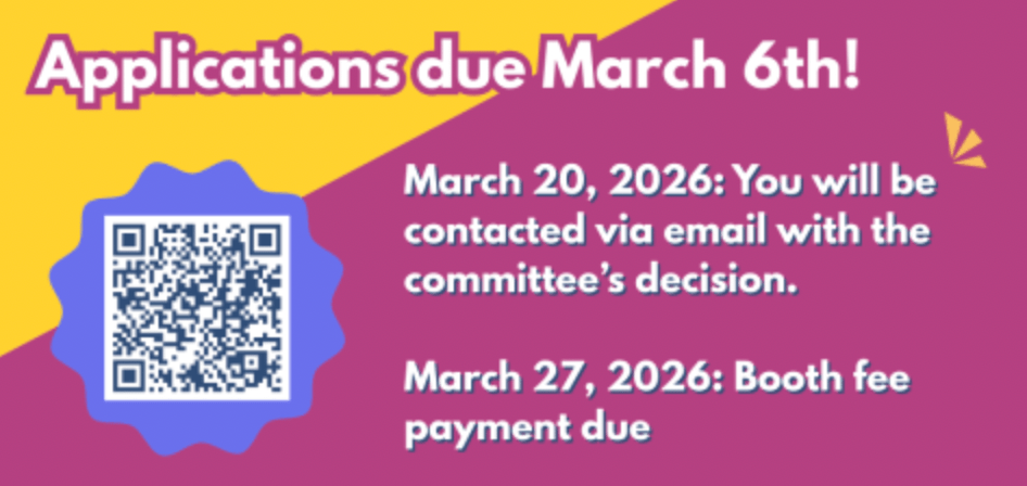 Vendor Applications Due!